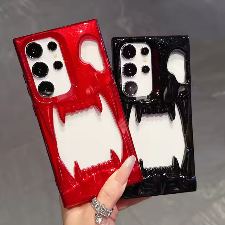 Hollow TigerTeeth Design Case For Samsung