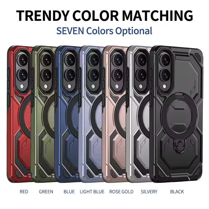 Armor Case With 360 Kickstand For Samsung Edge