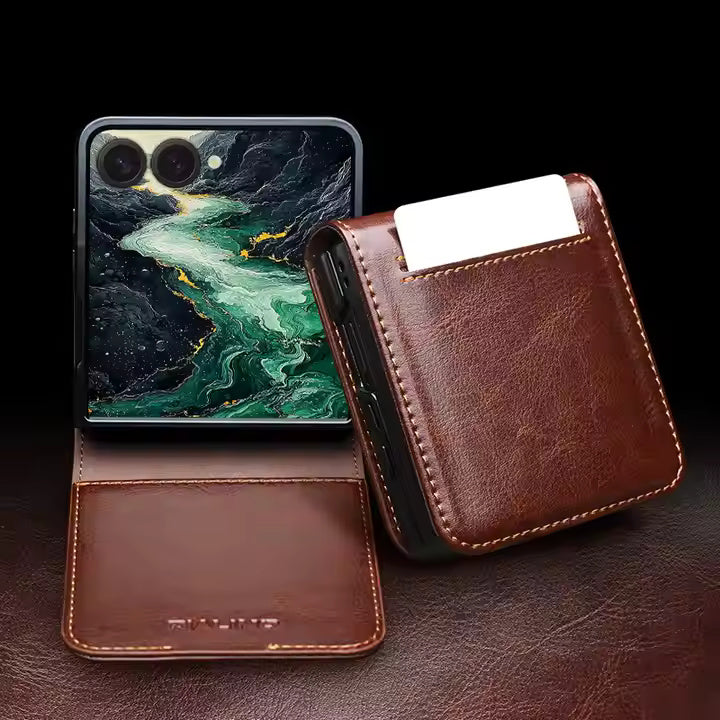 Flip CardHolder Case For Samsung Flip