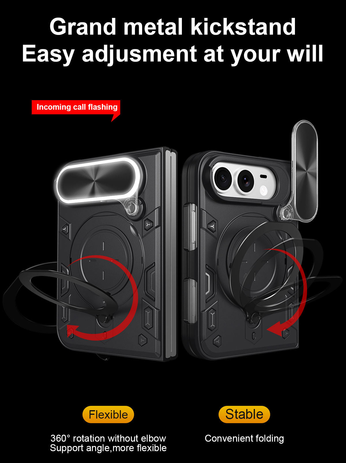 Magnetic Car Mount Phone Case for iPhone Duo