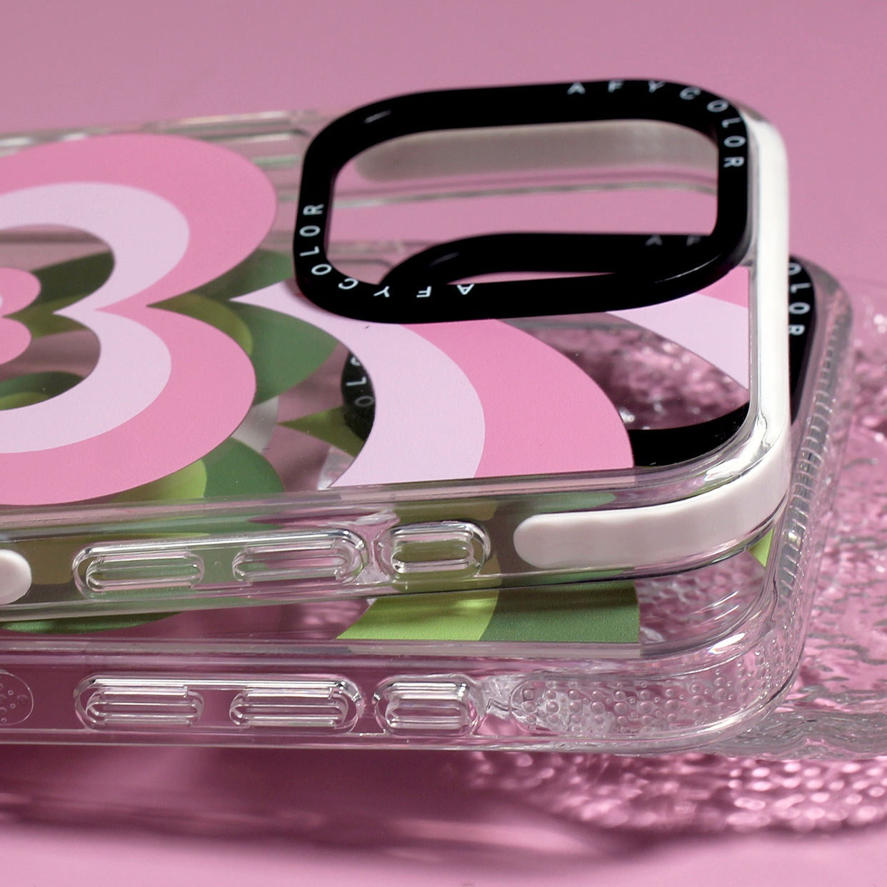 Heart Wave Clear Case For iPhone