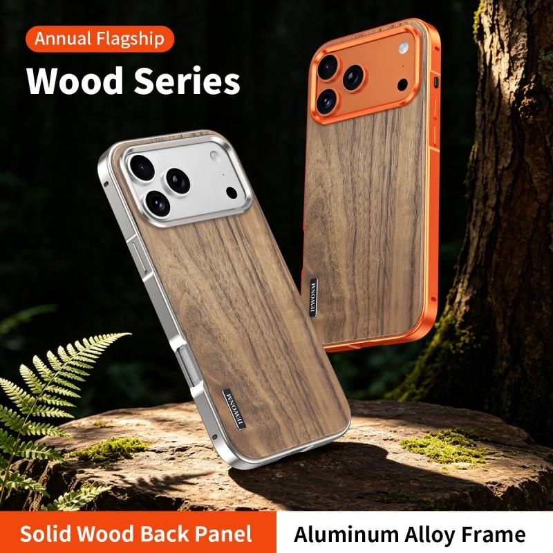 SnapWood Magnetic Case For iPhone