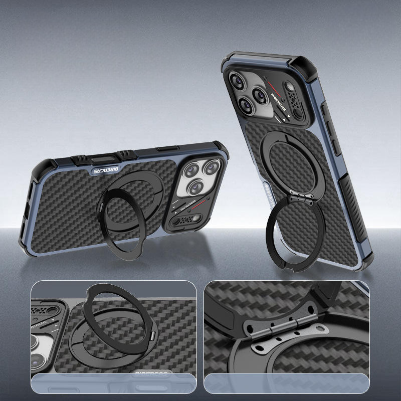 Cyber Rugged Carbon Case For iPhone