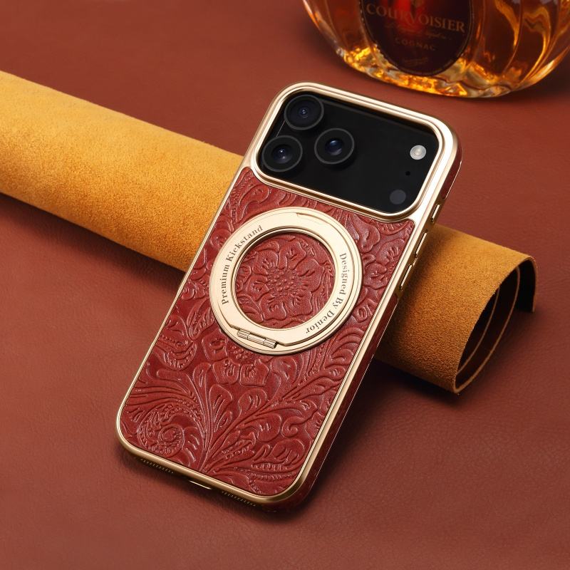 Pattern Leather Case For iPhone
