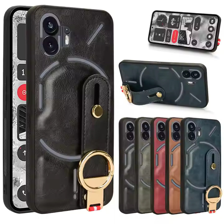 GoldRIng Leather Case For Nothing