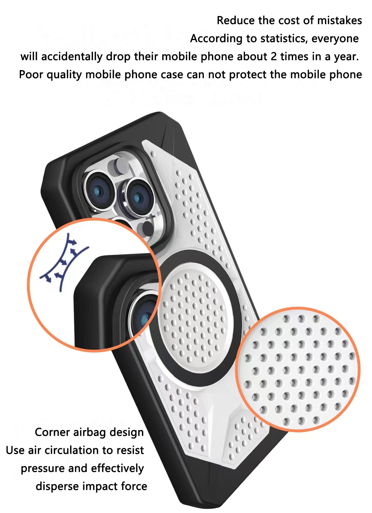 AeroShield Magnetic Cooling Case For iPhone