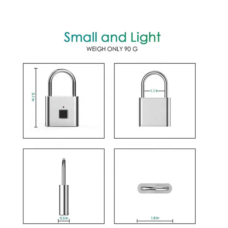 Smart Technology Fingerprint Padlock