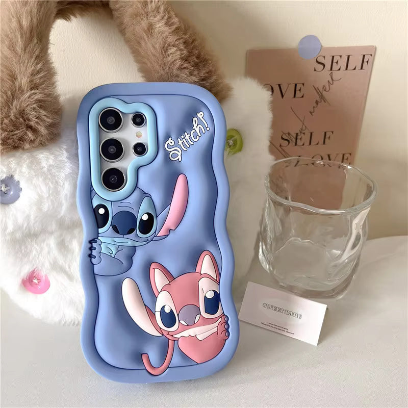 Stitch Cartoon Art Case For Samsung