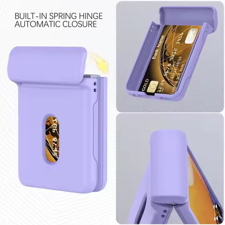 Smart CardHolder Case For Samsung Flip