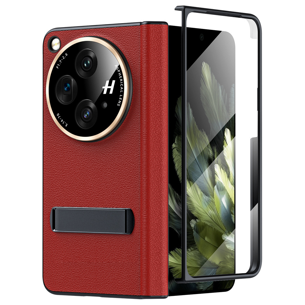 LeatherShield Kickstand Case For OnePlus