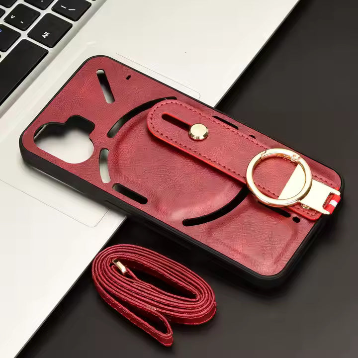 GoldRIng Leather Case For Nothing