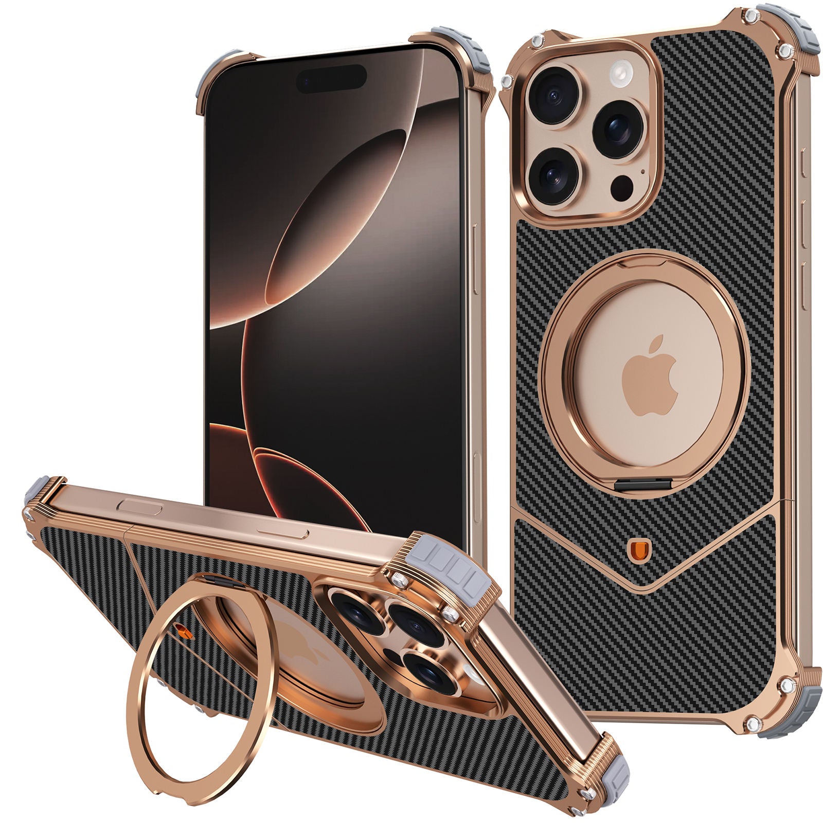 POPopen Shockproof Case For iPhone