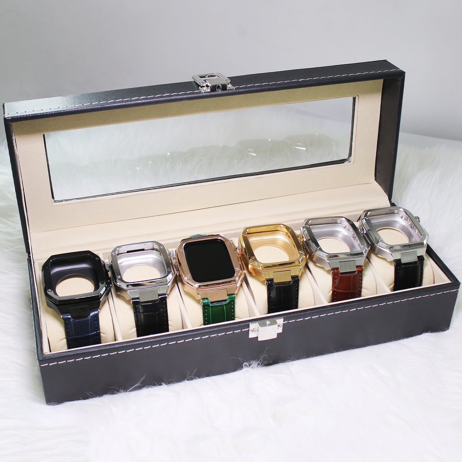 44MM Luxury Edition Case - Leather Strap