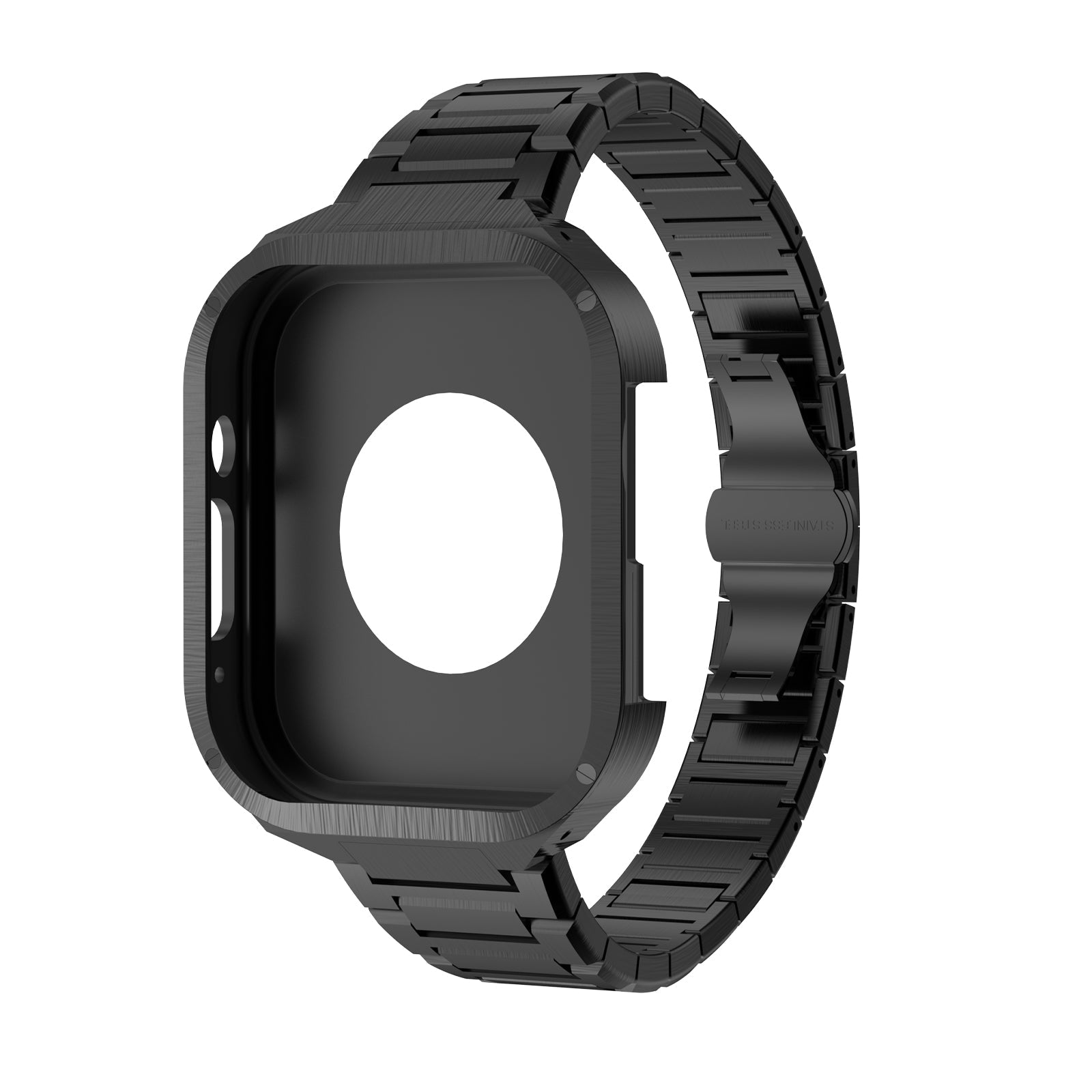 Premium Metal Case For iWatch 49 MM Ultra (Black)