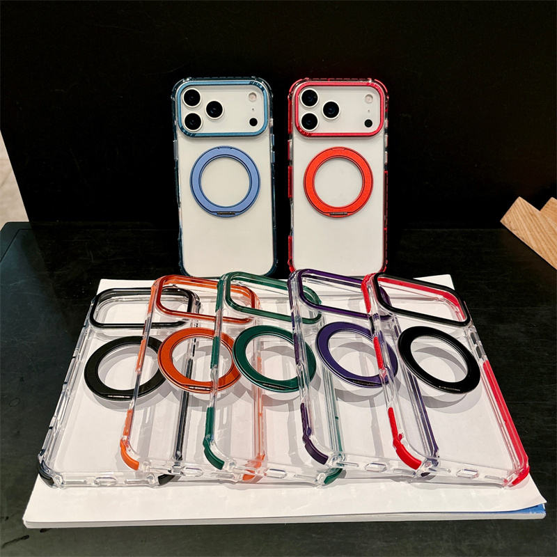 Pro ColorBorder Transparent Case For iPhone