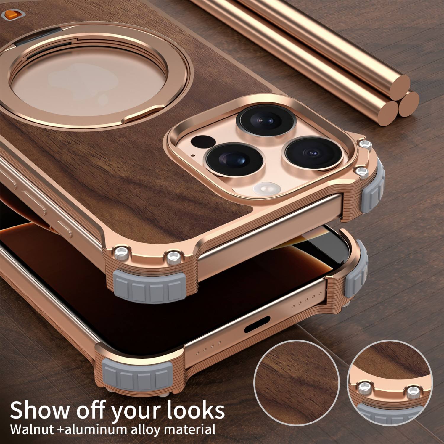 POPopen Shockproof Case For iPhone