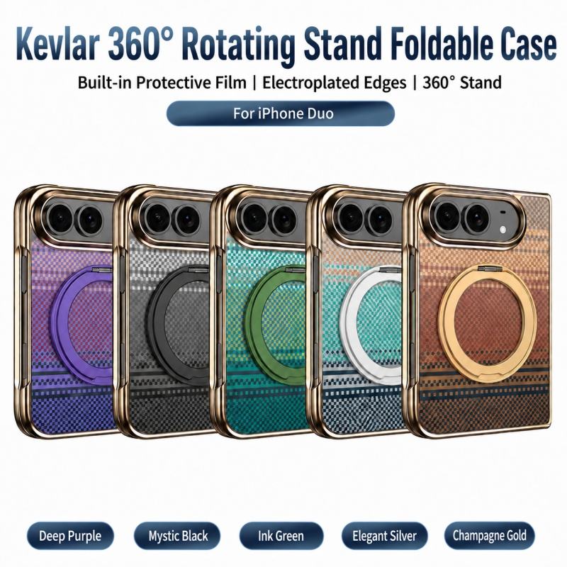 Color Magnetic KickStand Case for iPhone Duo