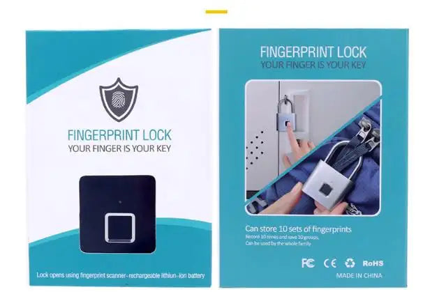 Smart Technology Fingerprint Padlock