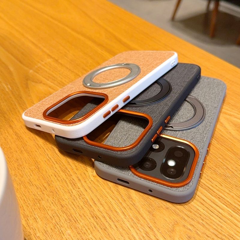 FabricRing Magnetic Stand Case For OnePlus
