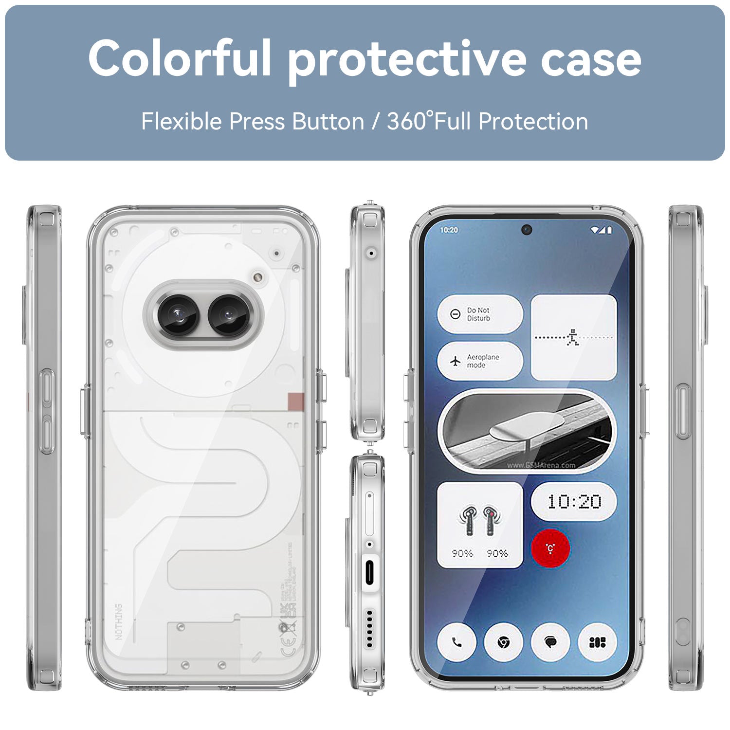 ColorBorder Case For Nothing
