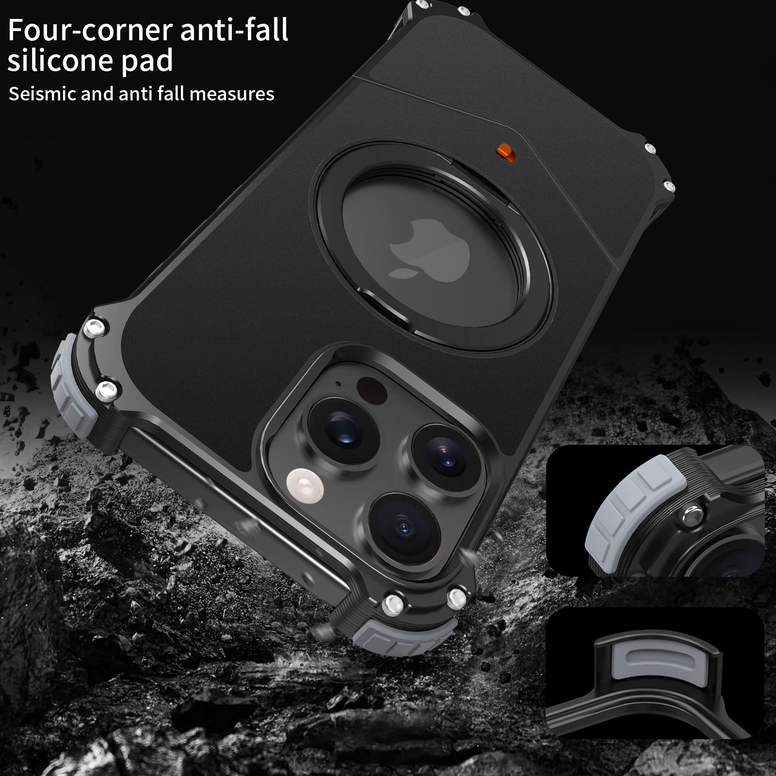 POPopen Shockproof Case For iPhone