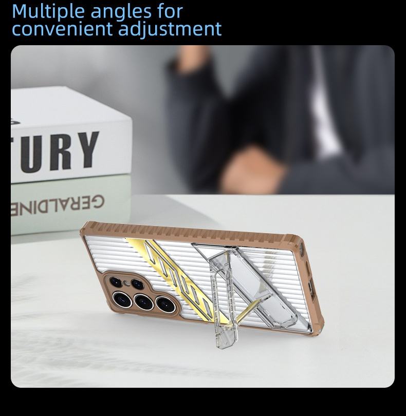 ClearStand Color Case For Samsung