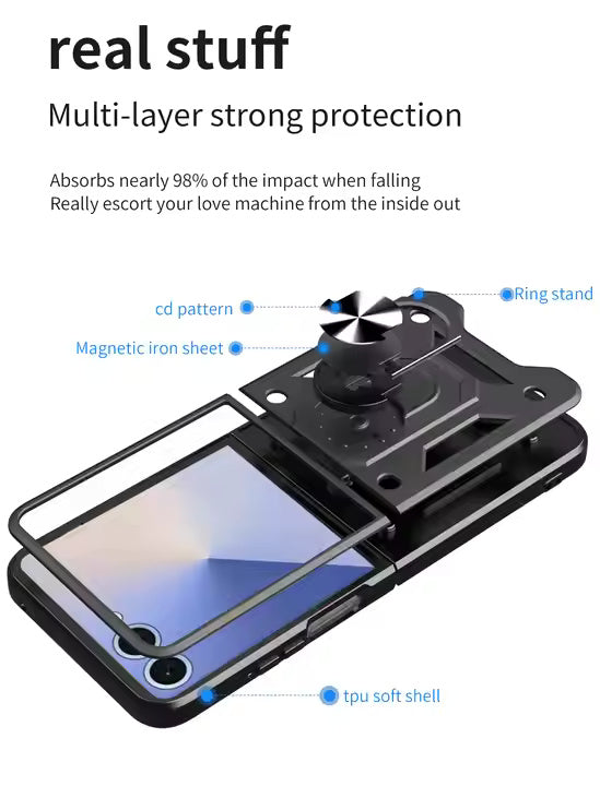 Armor Case With MagSafe For Samsung Flip