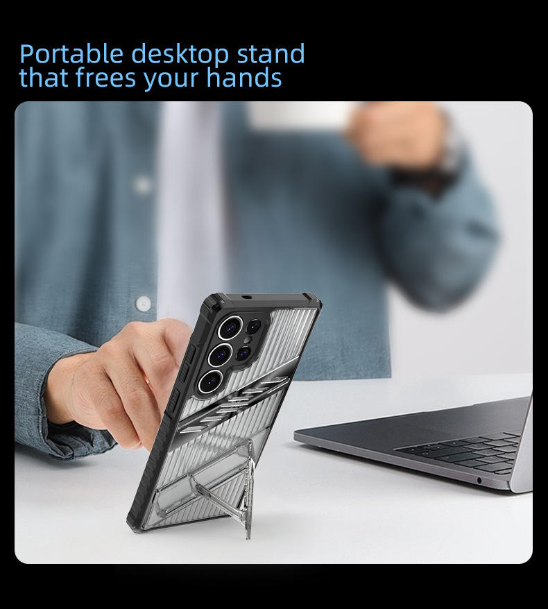 ClearStand Color Case For Samsung