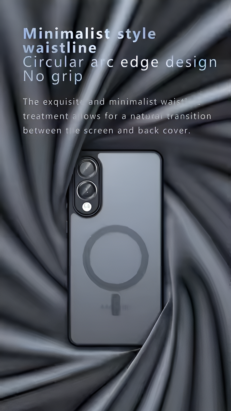 Transparent MagSafe TPU Case For Samsung Edge