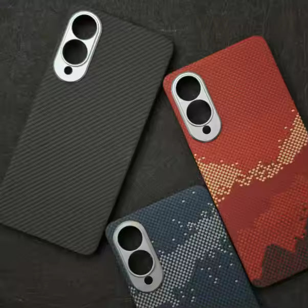 Colour Magnetic Carbon Fiber Case For Samsung Edge