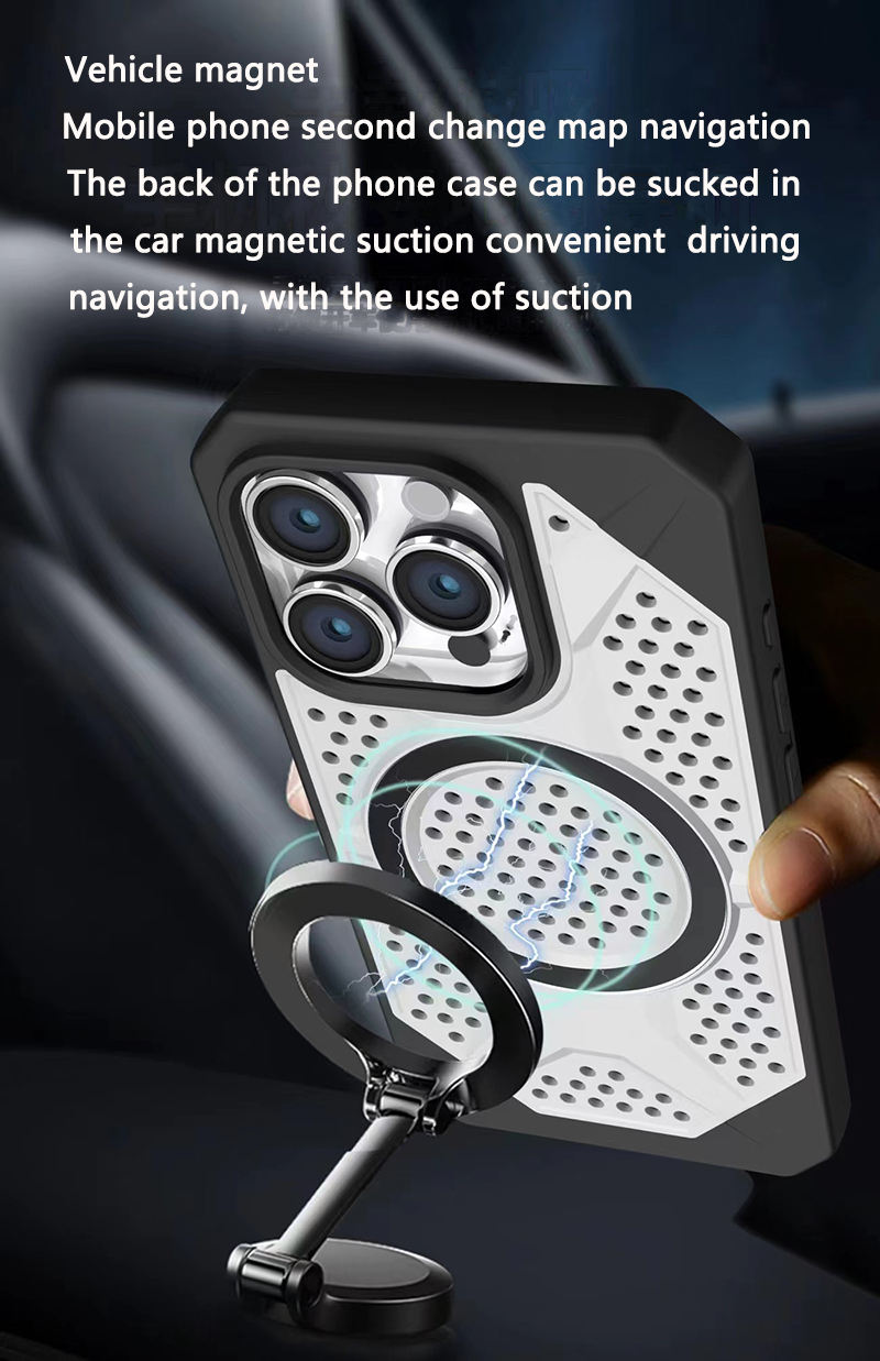 AeroShield Magnetic Cooling Case For iPhone