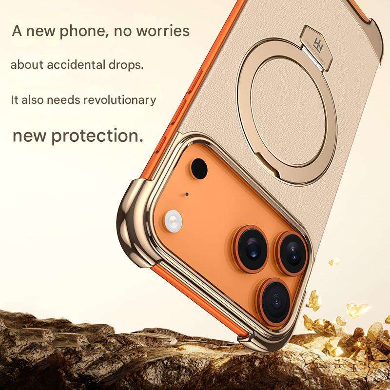 Minimilistic Leather Case For iPhone