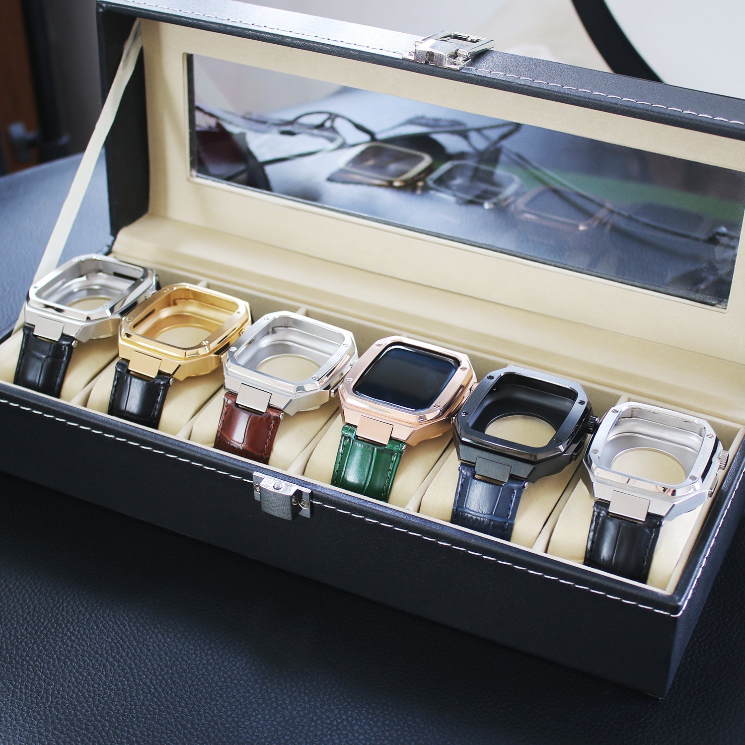 44MM Luxury Edition Case - Leather Strap