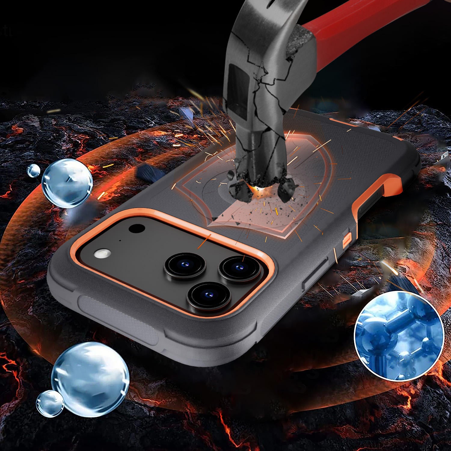Color TitanArmor Case For iPhone