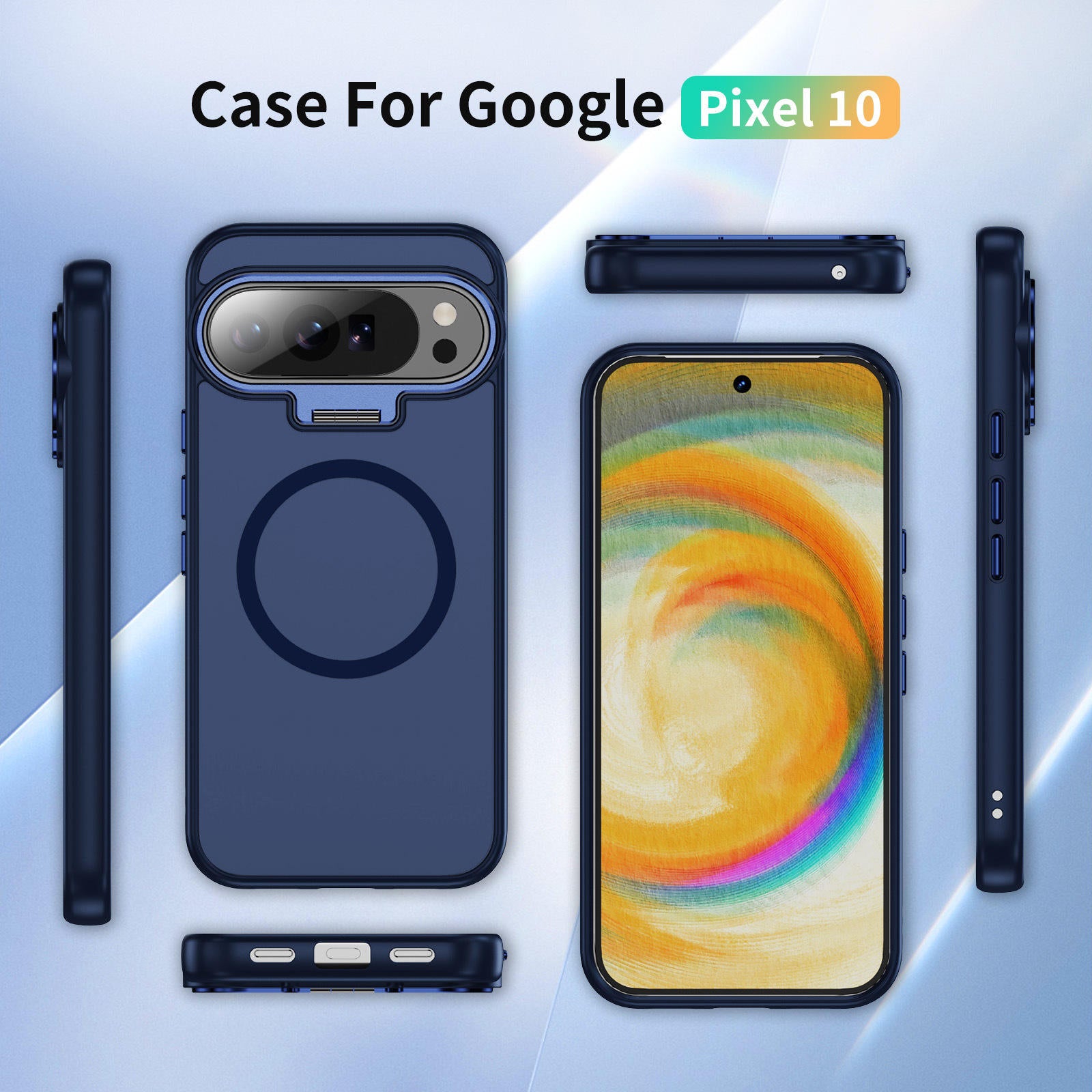 Metal LensStand Case For Google Pixel
