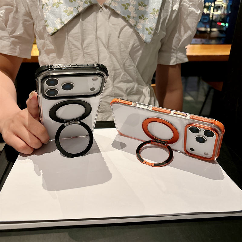 Pro ColorBorder Transparent Case For iPhone