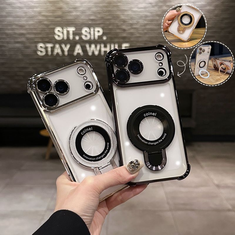 Colnel Transparent MagSafe Case For iPhone