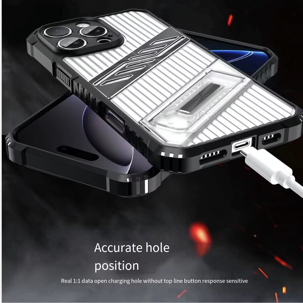 ClearStand Color Case For iPhone