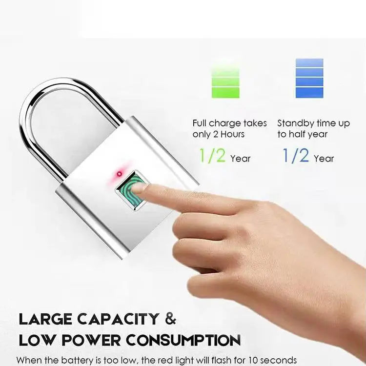 Smart Technology Fingerprint Padlock