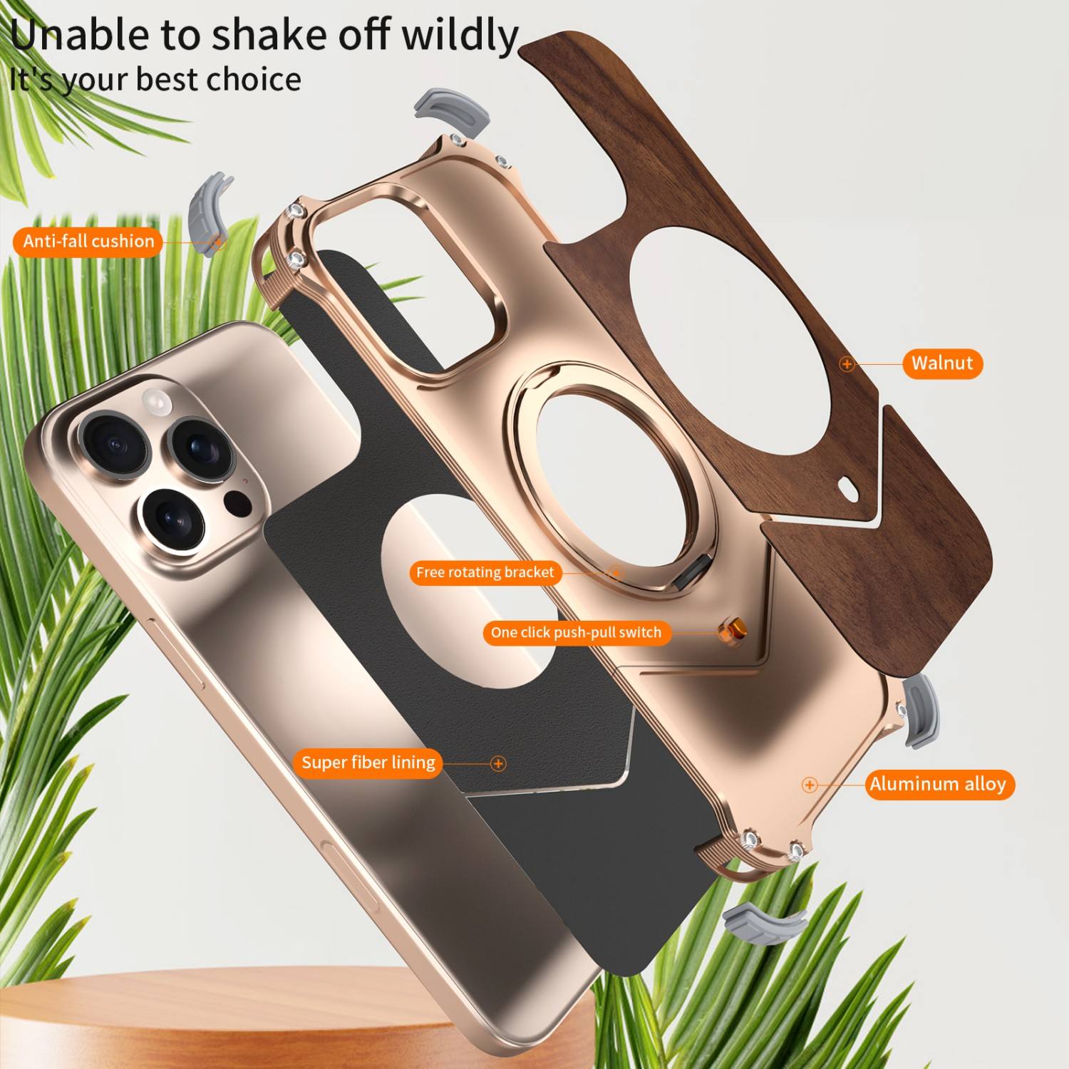 POPopen Shockproof Case For iPhone