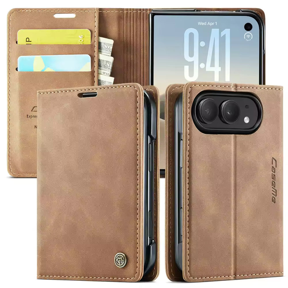 Professional Flip Wallet Case For iPhone