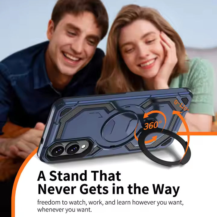 Armor Case With 360 Kickstand For Samsung Edge