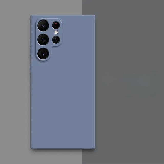 Liquid Silicone Soft-Touch Case For Samsung