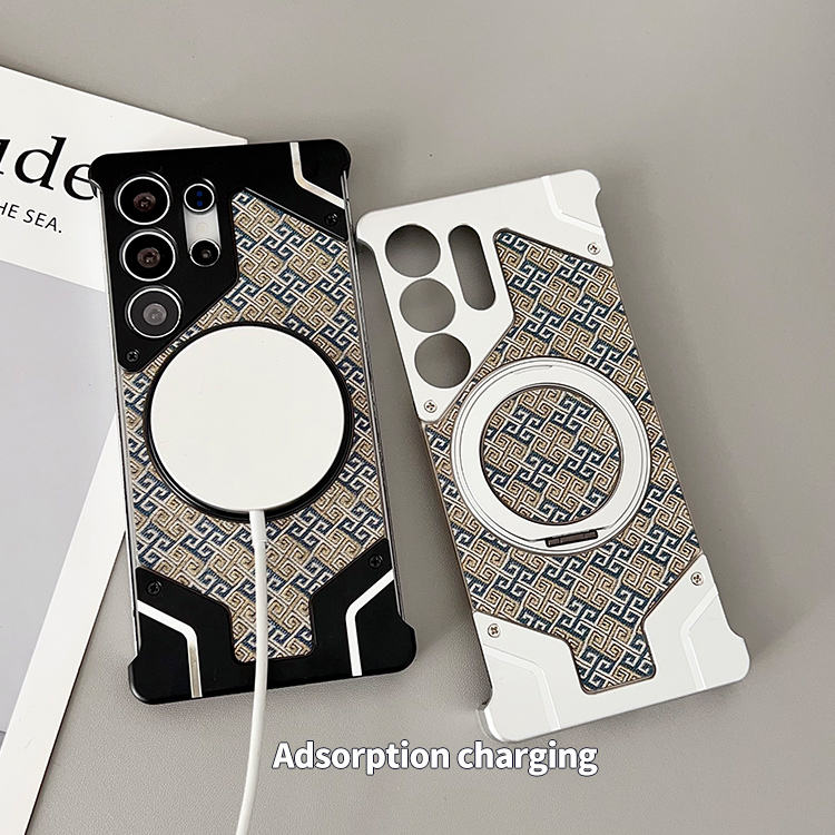 Geo Pattern Metal Case For Samsung