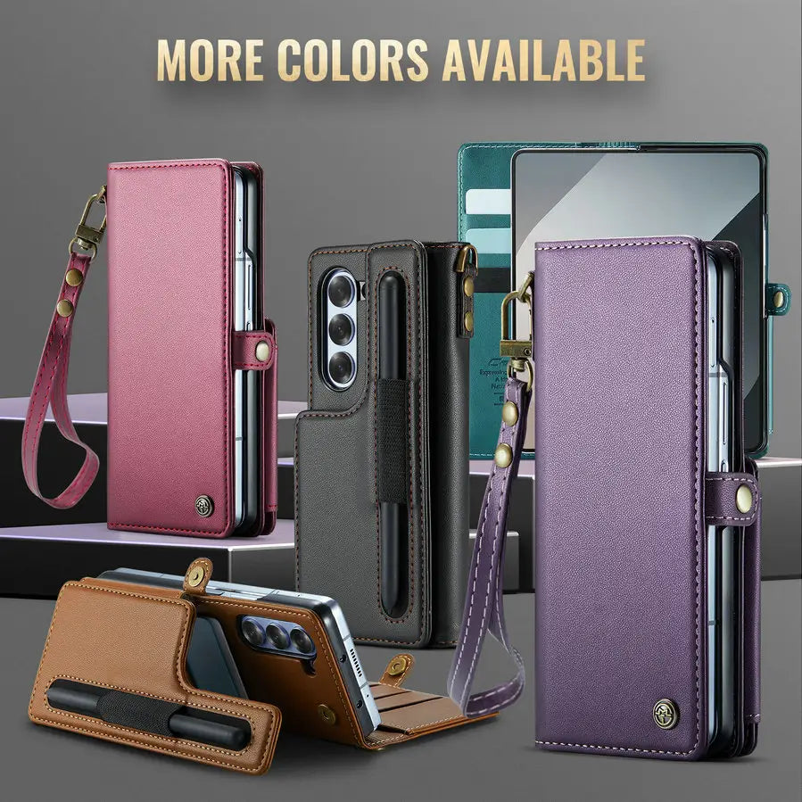 Professional Wallet Case For Samsung Z Fold