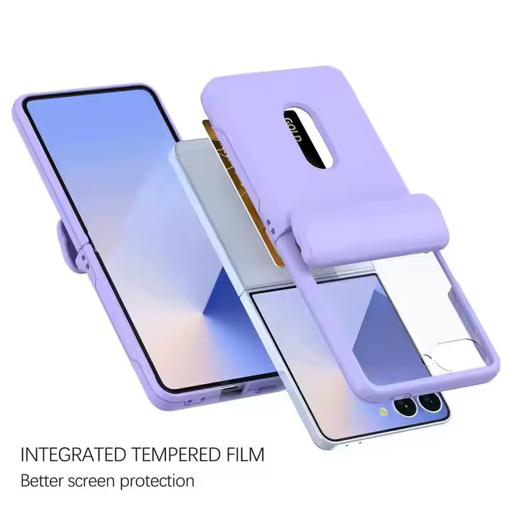 Smart CardHolder Case For Samsung Flip