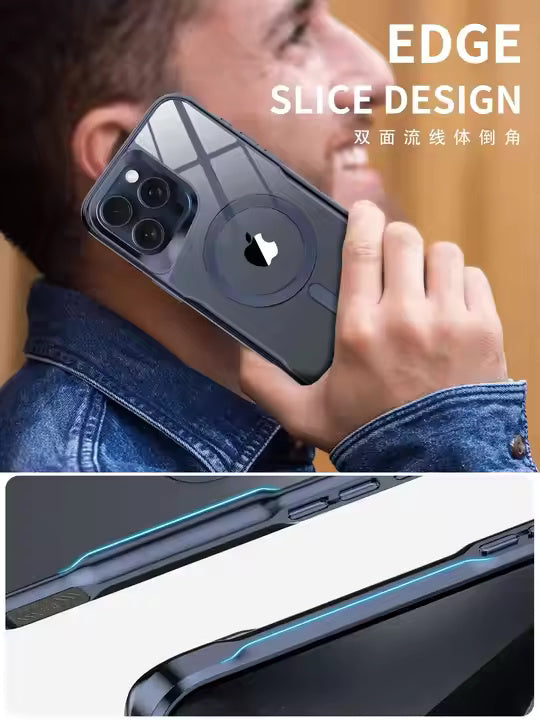 MagSafe Acrylic Plating Case For iPhone