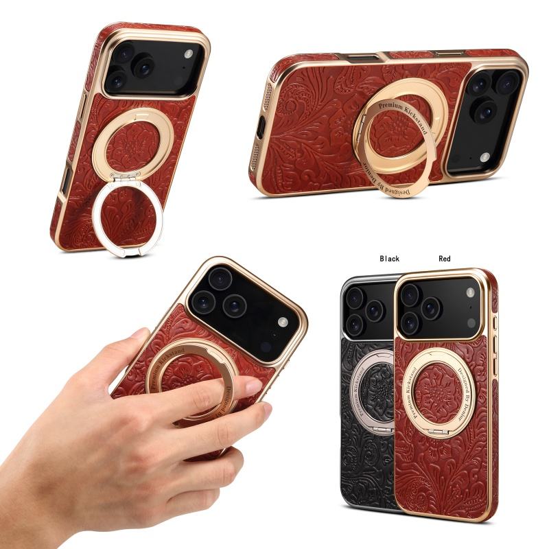Pattern Leather Case For iPhone