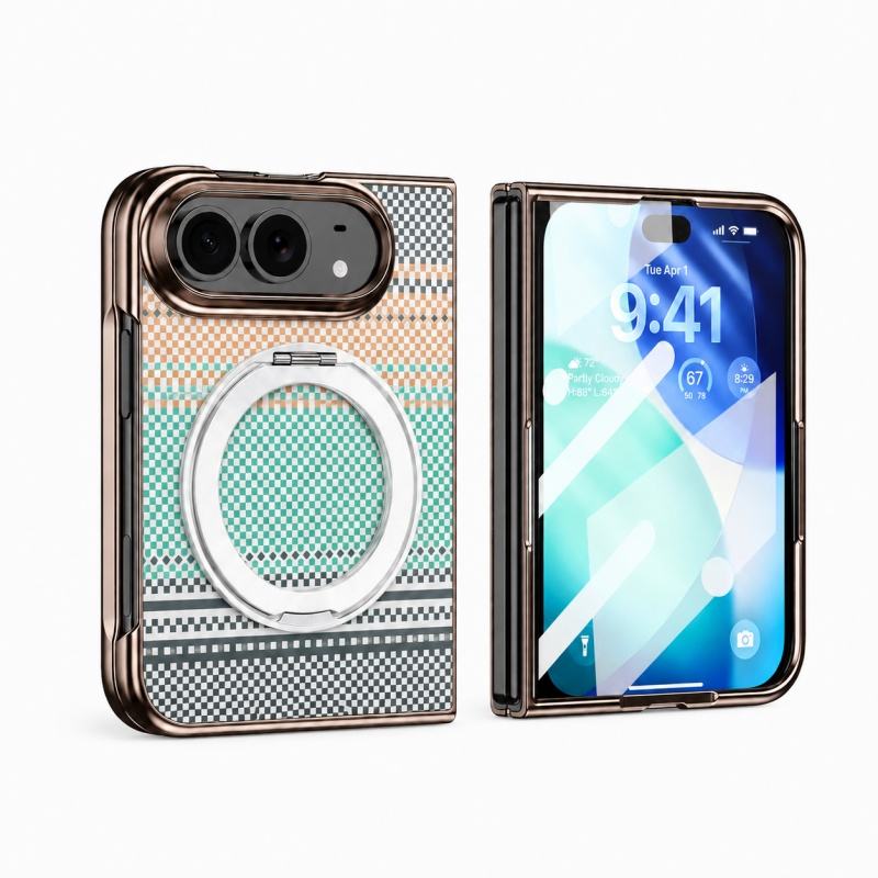 Color Magnetic KickStand Case for iPhone Duo