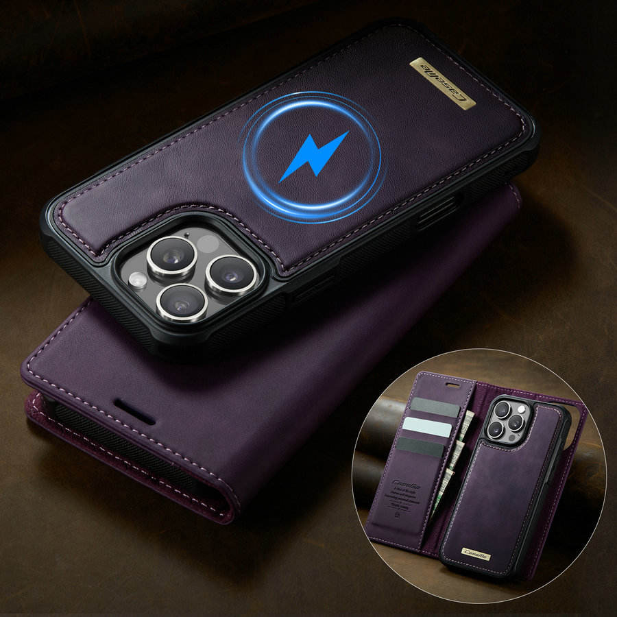 Detachable Flip Wallet Case for iPhone